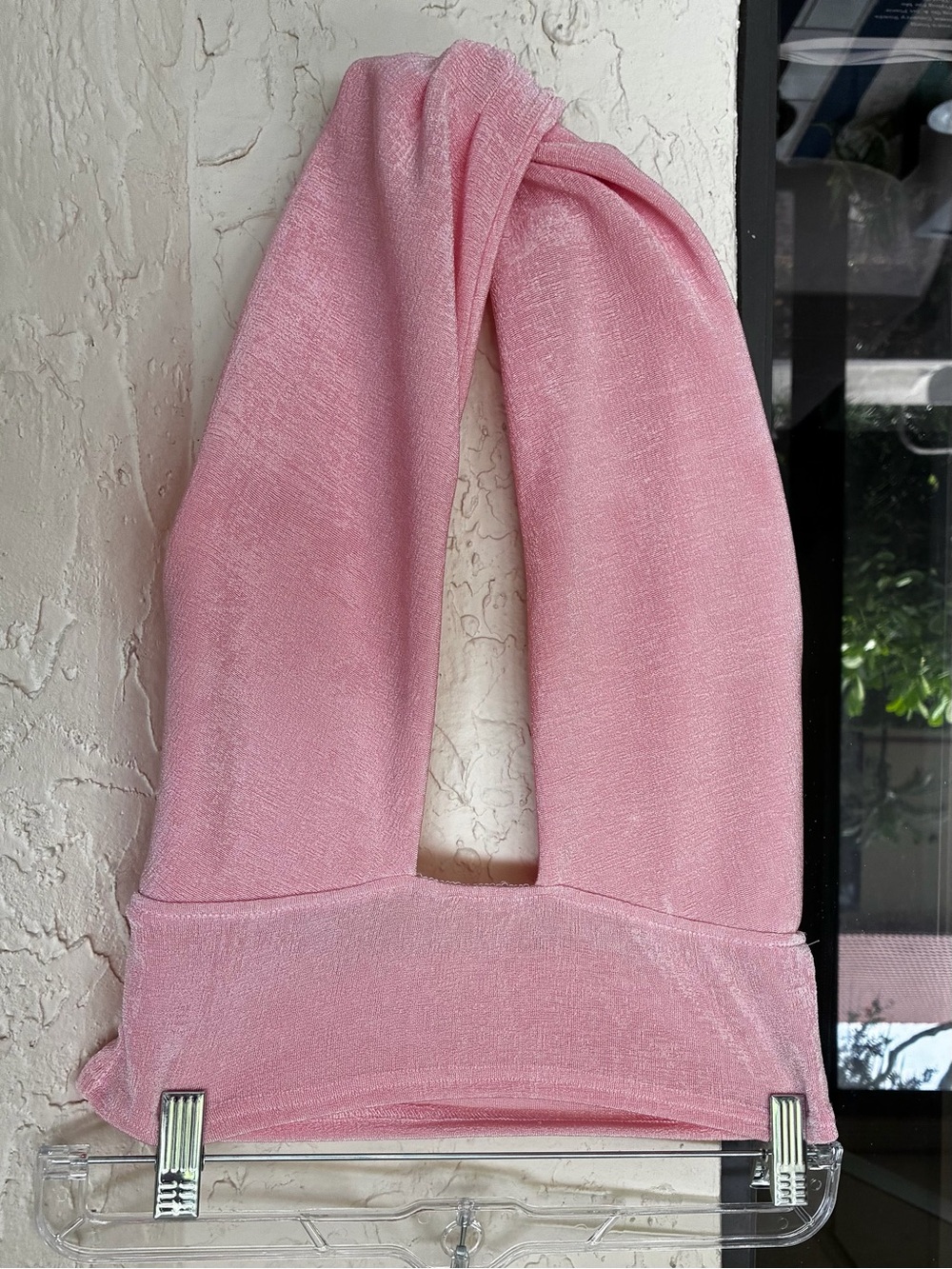 Women's Pink Bandeau Top - Unbranded